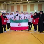 مدال طلای گلبال دختران ایران