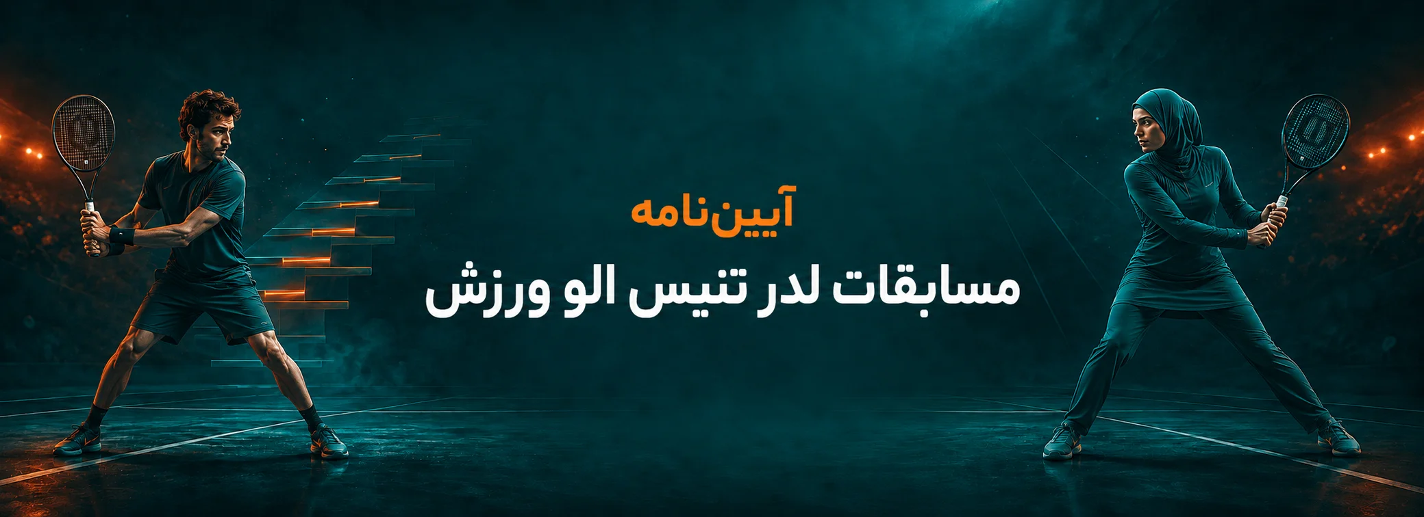 آیین‌نامه مسابقات لدر تنیس الو ورزش