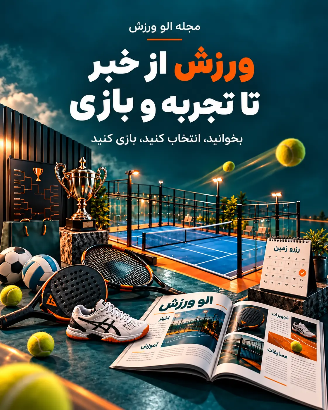 الو ورزش معرفی موبایل