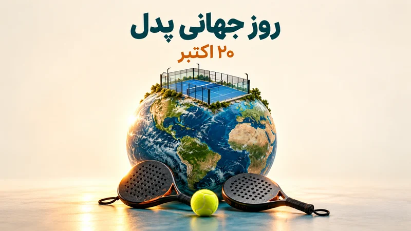 ۲۰ اکتبر رسماً روز جهانی پدل شد