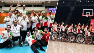 طلای والیبال نشسته و نقره بسکتبال با ویلچر ایران در ناگویا